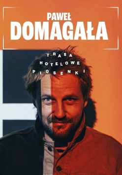 Baner promujący wydarzenie. Nazwa wydarzenia i zdjęcie artysty.