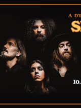 Baner promujący wydarzenie. Nazwa wydarzenia, data i zdjęcie Artystów.