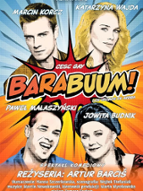 Baner promujący wydarzenie. Nazwa wydarzenia i zdjęcie artystów.