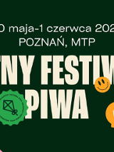 Baner promujący wydarzenie. Nazwa wydarzenia i data.
