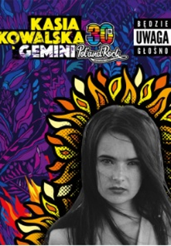 Baner promujący wydarzenie. Nazwa wydarzenia i zdjęcie artystki.