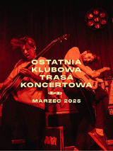 Baner promujący wydarzenie. Nazwa wydarzenia i zdjęcie artystów.