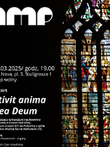 Baner promujący wydarzenie. Nazwa wydarzenia i data.