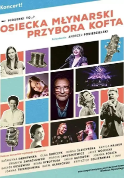 Baner promujący wydarzenie. Nazwa wydarzenia i zdjęcie artystów.