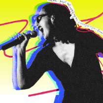 Baner promujący wydarzenie. Nazwa wydarzenia, data i zdjęcie Artystki.