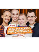 Baner promujący wydarzenie. Nazwa wydarzenia i zdjęcie artystów.