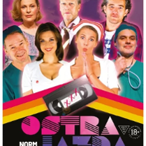 Baner promujący wydarzenie. Nazwa wydarzenia i zdjęcie artystów.