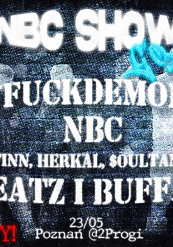 Baner promujący wydarzenie. Nazwa wydarzenia, data i zdjęcie Artystów.