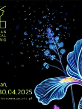 Baner promujący wydarzenie. Nazwa wydarzenia i data.