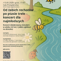 Baner promujący wydarzenie. Nazwa wydarzenia i data.