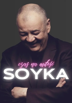 Baner promujący wydarzenie. Nazwa wydarzenia i zdjęcie artysty.