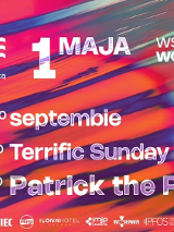 Baner promujący wydarzenie. Nazwa wydarzenia i data.