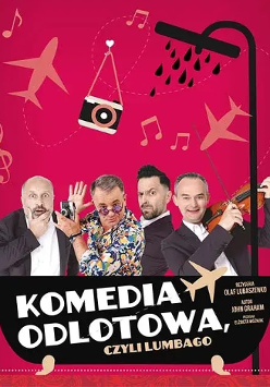 Baner promujący wydarzenie. Nazwa wydarzenia i zdjęcie artystów.