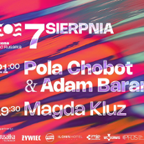 Baner promujący wydarzenie. Nazwa wydarzenia i data.