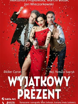 Baner promujący wydarzenie. Nazwa wydarzenia i zdjęcie artystów.