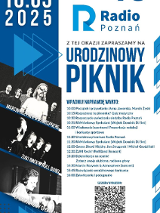 Baner promujący wydarzenie. Nazwa wydarzenia i data.