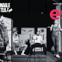 Baner promujący wydarzenie. Nazwa wydarzenia, data i zdjęcie Artystów.