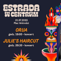 Baner promujący wydarzenie. Nazwa wydarzenia i data.