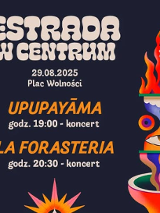 Baner promujący wydarzenie. Nazwa wydarzenia i data.