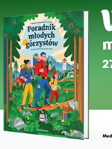Okładka książki oraz zaproszenie z miejscem i nazwą wydarzenia.