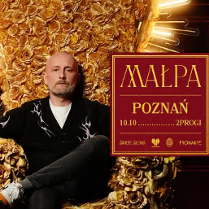 Baner promujący wydarzenie. Nazwa wydarzenia, data i zdjęcie Artysty.