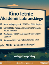 Baner promujący wydarzenie. Nazwa wydarzenia i data.