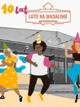 Baner promujący wydarzenie. Nazwa wydarzenia i data.