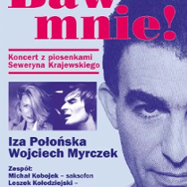 Baner promujący wydarzenie. Nazwa wydarzenia i zdjęcie artysty.