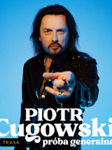 Baner promujący wydarzenie. Nazwa wydarzenia i zdjęcie artysty.