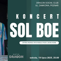 Baner promujący wydarzenie. Nazwa wydarzenia, data i zdjęcie Artystów.