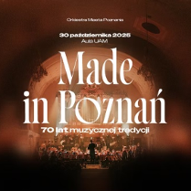 Baner promujący wydarzenie. Nazwa wydarzenia i data.