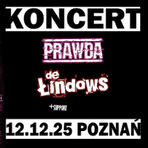 Baner promujący wydarzenie. Nazwa wydarzenia i data.