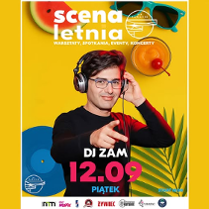 Baner promujący wydarzenie. Nazwa wydarzenia, data i zdjęcie Artysty.