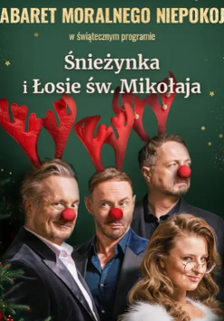 Baner promujący wydarzenie. Nazwa wydarzenia i zdjęcie artystów.