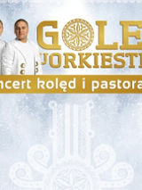 Baner promujący wydarzenie. Nazwa wydarzenia i zdjęcie artystów.