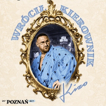 Baner promujący wydarzenie. Nazwa wydarzenia, data i zdjęcie Artysty.