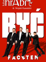 Baner z nazwą wydarzenia. Zdjęcie osób artystycznych.