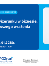 grafika promiująca szkolenie: Budowanie wizerunku w biznesie