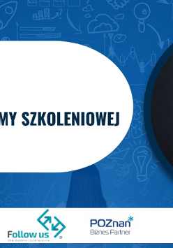 Na obrazie widnieje grafika przedstawiająca zdjęcie kobiety która będzie prowadzila szkolenie