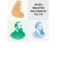Grafika przedstawiająca trzy sylwetki: Sienkiewicz, Kraszewski i prawdopodobnie Iłłakowiczówna