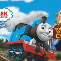 Na grafice lokomotywa o imieniu Tomek.