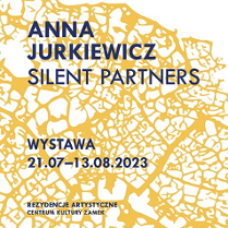 Grafika. Na białym tle pojawiają się żółto-pomarańczowe wzory. Przypominają one mikroskopijny obraz.