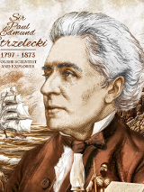 Na grafice portret Strzeleckiego autorstwa Dawida Celeka