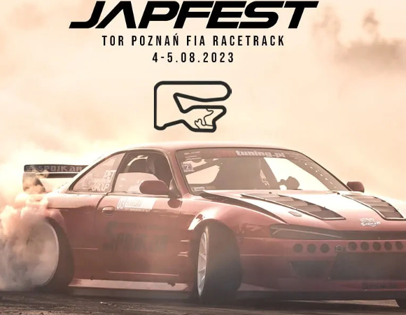 JAPFEST. Tor Poznań Fia Racetrack 4-5.08.2023
