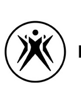 Czarno-biały logotyp Polskiego Teatru Tańca