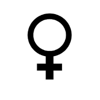 symbol płci żeńskiej