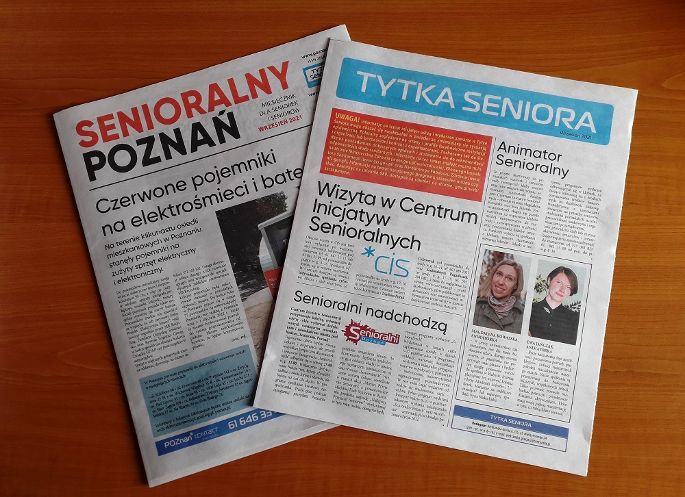 Senioralny Poznań i Tytka Seniora - wrzesień 2021 - grafika artykułu