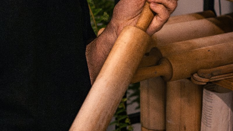 Na fotografii widoczny jest wałek