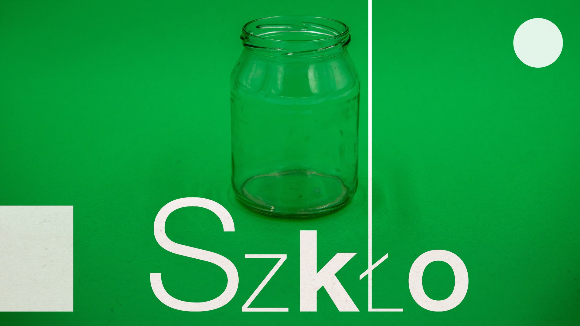 Szklane odpady
