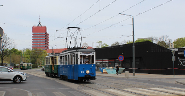 Historyczny tramwaj 4N1+ND z Krakowa